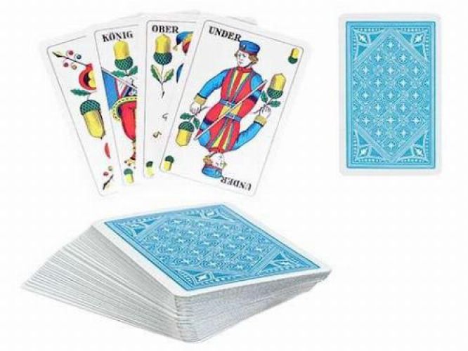 Swiss Jass Playing Cards - German Deck